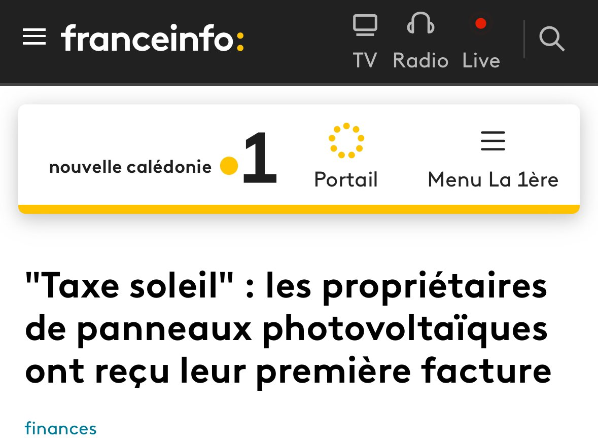 Taxe sur le soleil : ils l’ont fait!